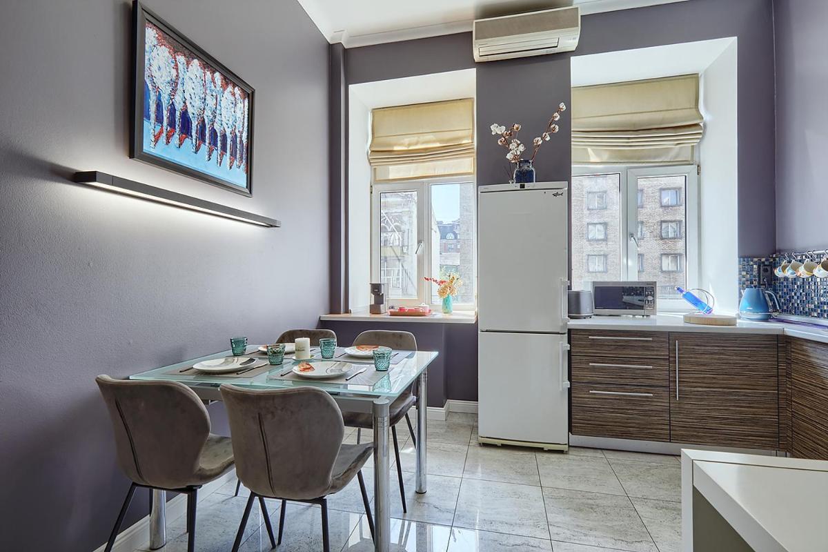 Saksaganskogo Centre Apartamento Kiev Exterior foto
